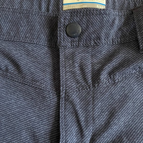 Columbia Women's Blue Peak to Point Shorts size 8 EUC - Picture 3 of 10